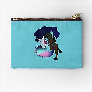 Mermaid and Diver Zipper Pouch