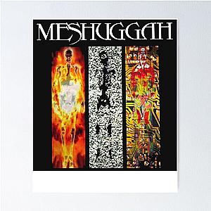 People Call Me Meshuggah Band Artwork Logo Vintage Retro Poster