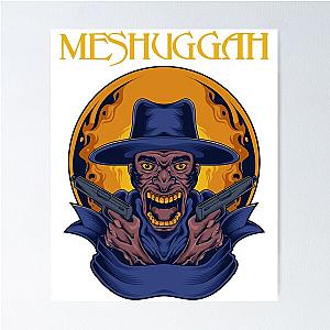 Day Gift For Purple Meshuggah 80s Metal Funny Graphic Gift Poster