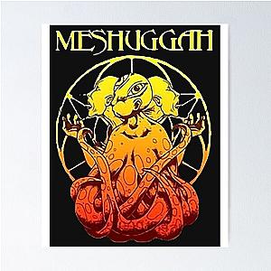 Funny Gifts For Meshuggah Animal Band Artwork Logo Awesome For Music Fan Poster
