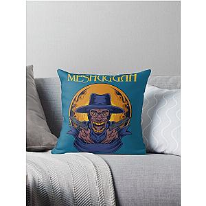Day Gift For Purple Meshuggah 80s Metal Funny Graphic Gift Throw Pillow