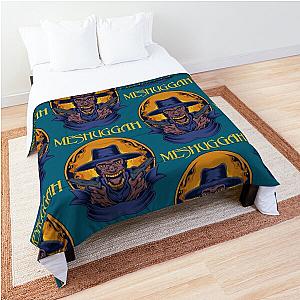 Day Gift For Purple Meshuggah 80s Metal Funny Graphic Gift Comforter