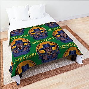 Day Gift For Purple Meshuggah 80s Metal Funny Graphic Gift Comforter