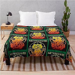 Funny Gifts For Meshuggah Animal Band Artwork Logo Awesome For Music Fan Throw Blanket