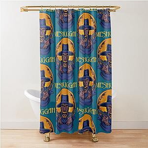 Day Gift For Purple Meshuggah 80s Metal Funny Graphic Gift Shower Curtain