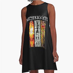 People Call Me Meshuggah Band Artwork Logo Vintage Retro A-Line Dress