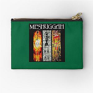 People Call Me Meshuggah Band Artwork Logo Vintage Retro Zipper Pouch