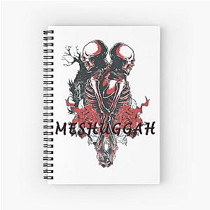 Meshuggah Lovers Skull Djent Band Metal Spiral Notebook