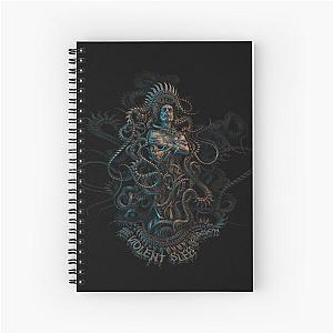 Meshuggah Design Spiral Notebook