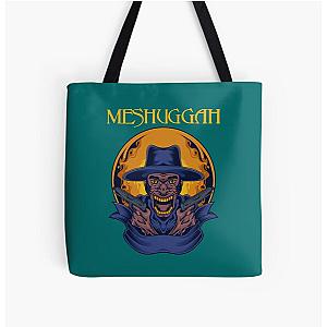 Day Gift For Purple Meshuggah 80s Metal Funny Graphic Gift All Over Print Tote Bag