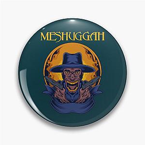 Day Gift For Purple Meshuggah 80s Metal Funny Graphic Gift Pin