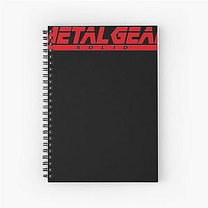 metal gear solid logo Classic Spiral Notebook