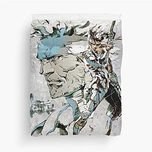 Metal Gear Solid 2 poster Duvet Cover