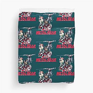 Retro Metal Gear Solid    Duvet Cover