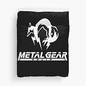 Metal Gear Solid Logo Duvet Cover