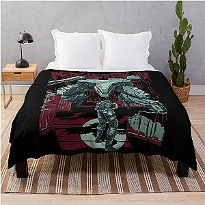 Metal Gear Solid Fan Art Throw Blanket