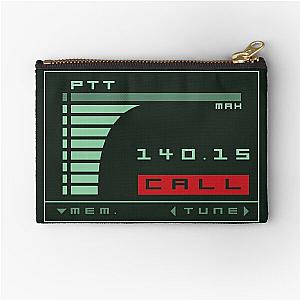 Metal Gear Solid Codec Screen - Inspired by Kojima's MGS  Zipper Pouch