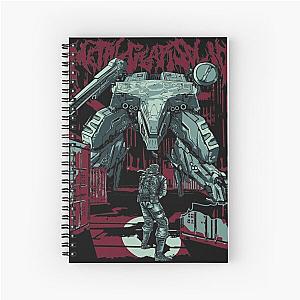 Metal Gear Solid Fan Art Spiral Notebook