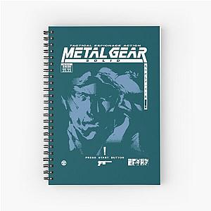 METAL GEAR SOLID Solid Snake Metal Gear   Spiral Notebook