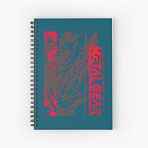 Metal Gear Solid Art Spiral Notebook