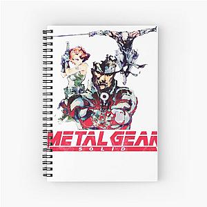 Retro Metal Gear Solid  Classic T-Shirt Spiral Notebook