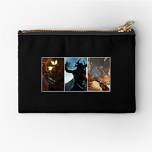 Metal Hellsinger Unleash The Fury Metal Hellsinger Zipper Pouches