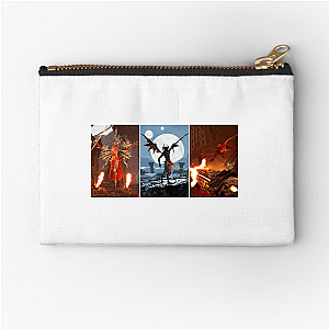 Metal Hellsinger Demon Slayer Groove Metal Hellsinger Zipper Pouches