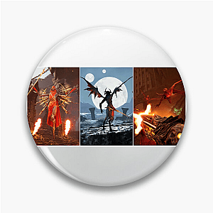 Metal Hellsinger Demon Slayer Groove Metal Hellsinger Pins