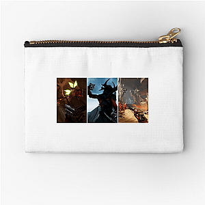 Metal Hellsinger Unleash The Fury Metal Hellsinger Zipper Pouches