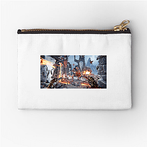 Metal Hellsinger Headbang Through The Horde Metal Hellsinger Zipper Pouches