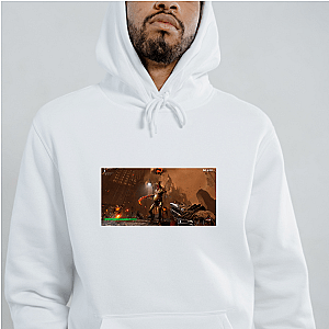 Metal Hellsinger Beat The Hell Out Of Them Metal Hellsinger Hoodies