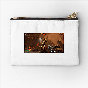 Metal Hellsinger Beat The Hell Out Of Them Metal Hellsinger Zipper Pouches