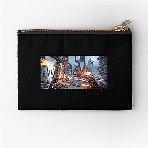 Metal Hellsinger Headbang Through The Horde Metal Hellsinger Zipper Pouches
