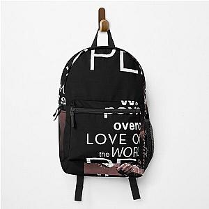 quotes band rock a band metallic Backpack RB1608