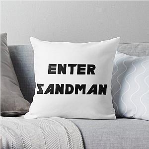 enter sandman metallica Throw Pillow RB1608