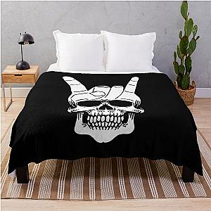 Skull Metallica Band Rock Throw Blanket RB1608