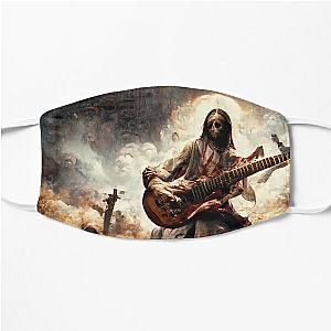 Zombie Jesus Titan Playing Metallica Guitar Flat Mask RB1608