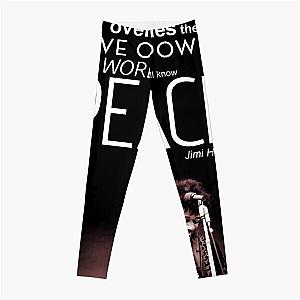 quotes band rock a band metallic Leggings RB1608