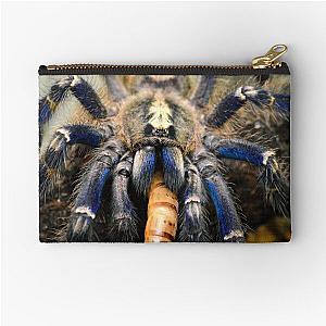 Beautiful blue Gooty Sapphire Ornamental Tarantula (Poecilotheria metallica) Zipper Pouch