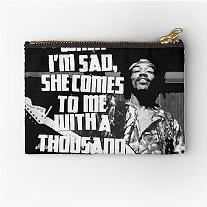 citations groupe rock  m Zipper Pouch