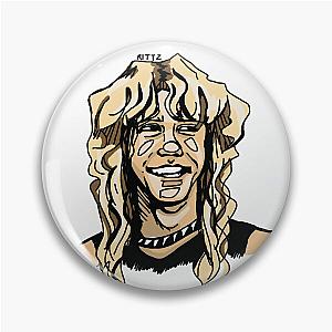 James Hetfield Metallica Portrait Pin