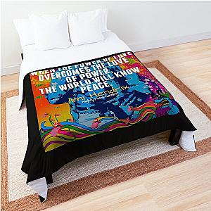   metallica band metallic  Comforter