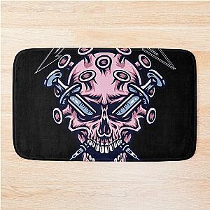 COVID 19 VACCINATION METALLICA Bath Mat