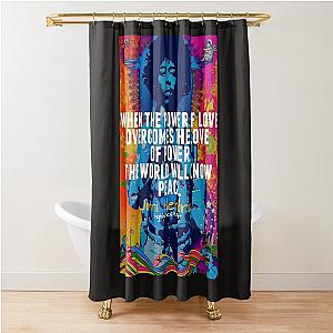   metallica band metallic  Shower Curtain