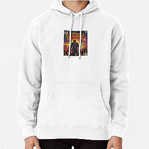 Metro Boomin Morgan Freeman Heroes and Villains Album Graphic Pullover Hoodie RB0706