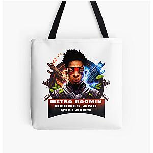 Metro Boomin Heroes And Villains All Over Print Tote Bag RB0706