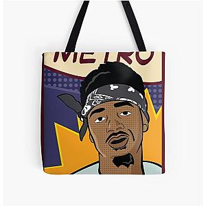 Metro Boomin Pop Art All Over Print Tote Bag RB0706