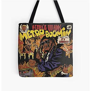Heroes & Villains, Metro Boomin Alternative Cover All Over Print Tote Bag RB0706