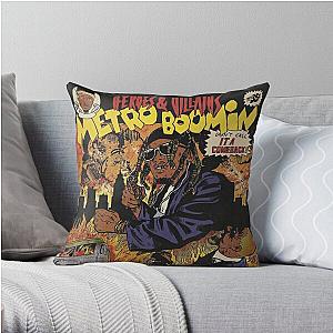 Heroes & Villains, Metro Boomin Alternative Cover Throw Pillow RB0706
