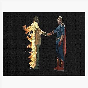 Heroes & Villains, Metro Boomin, Metro Boomin Heroes and Villains, Metro Boomin Homelander On Time Heroes and Villains Album Cover Poster Jigsaw Puzzle RB0706